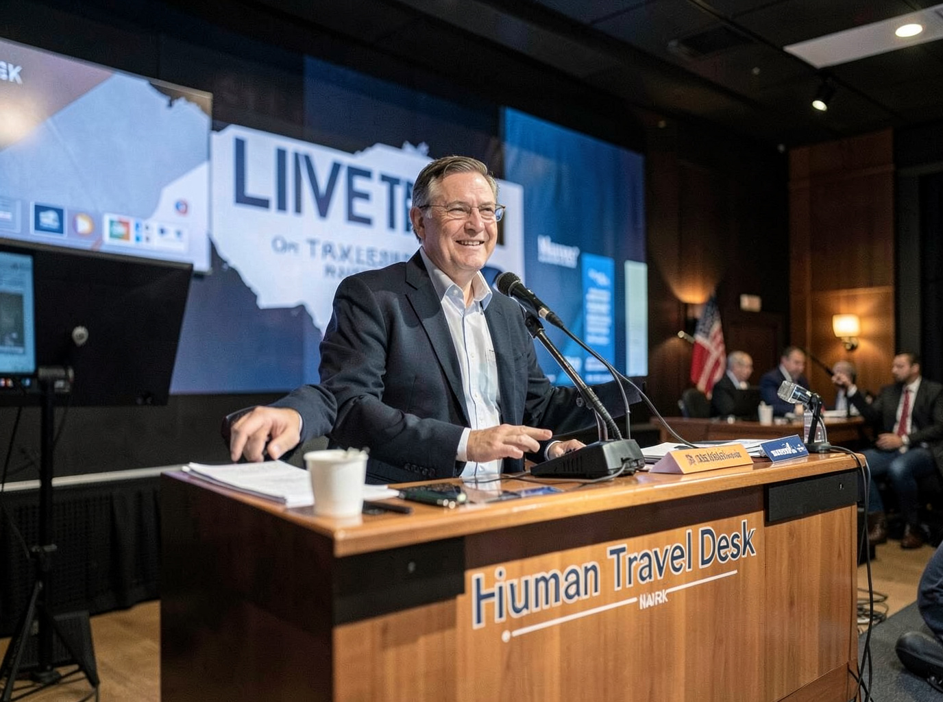 Live Human Travel Desk in Newark